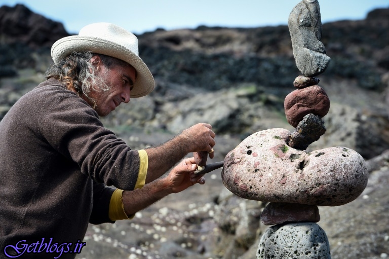 تصاویر) + مسابقه جهانی سنگ‌ها در سواحل اسکاتلند (