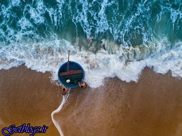 عکس ، قایق جالب ماهیگیران ویتنامی
