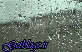 خیزش گرد و خاک در زابل ، بارش باران در هشت استان
