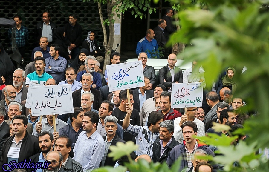 راهپیمایی روز کارگر در خیابان‌های پایتخت کشور عزیزمان ایران