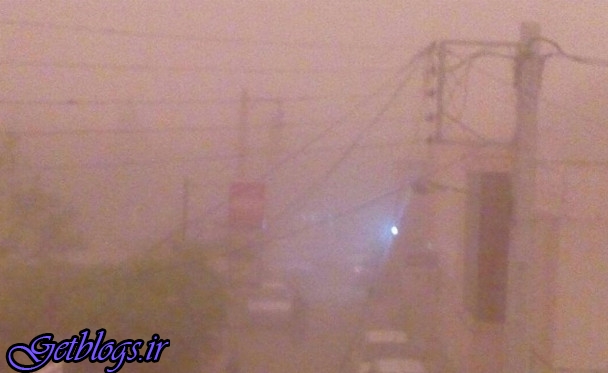 تصاویر) + طوفان شن یزد را با خود برد (