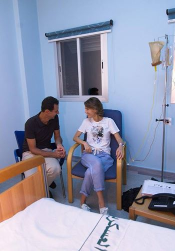 همسر بشار اسد به سرطان مبتلا شده است است