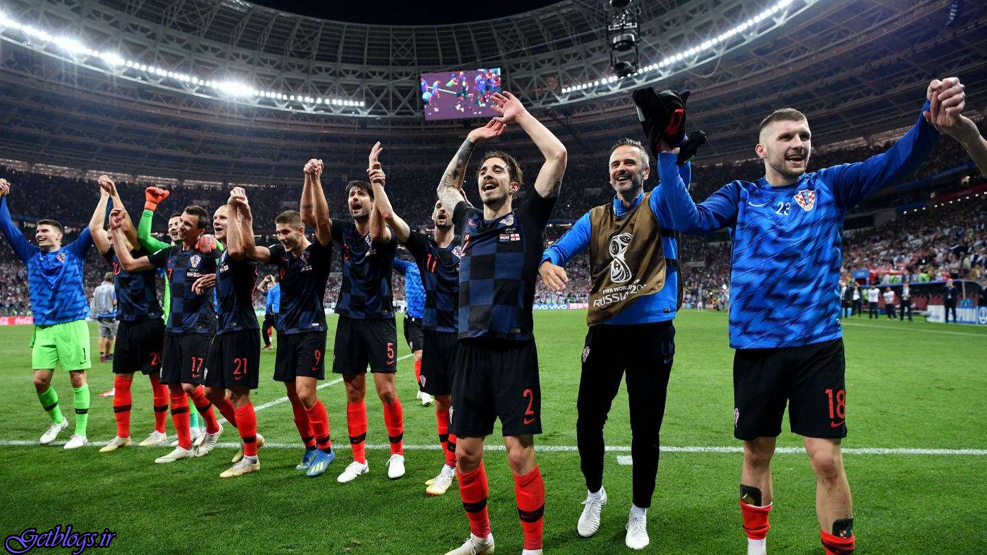 تصاویر) , جام جهانی ۲۰۱۸+ کرواسی ۲-۱ انگلیس (