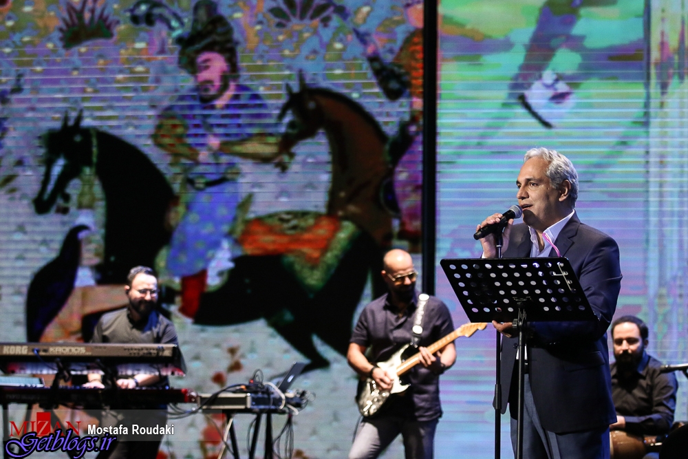 طنین آره بارون میومد در برج میلاد پایتخت کشور عزیزمان ایران ، کنسرت مهران مدیری با استقبال مخاطبان همراه شد