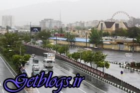 ورود سامانه بارشی تازه از پنجشنبه ، بارش شدید در ۱۲ استان