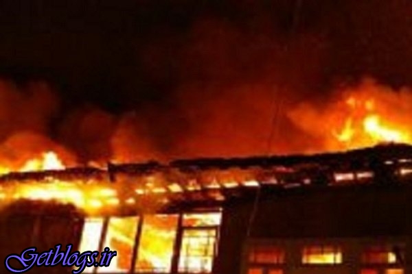 هتل بانک مرکزی در نوشهر دچار آتش سوزی شد