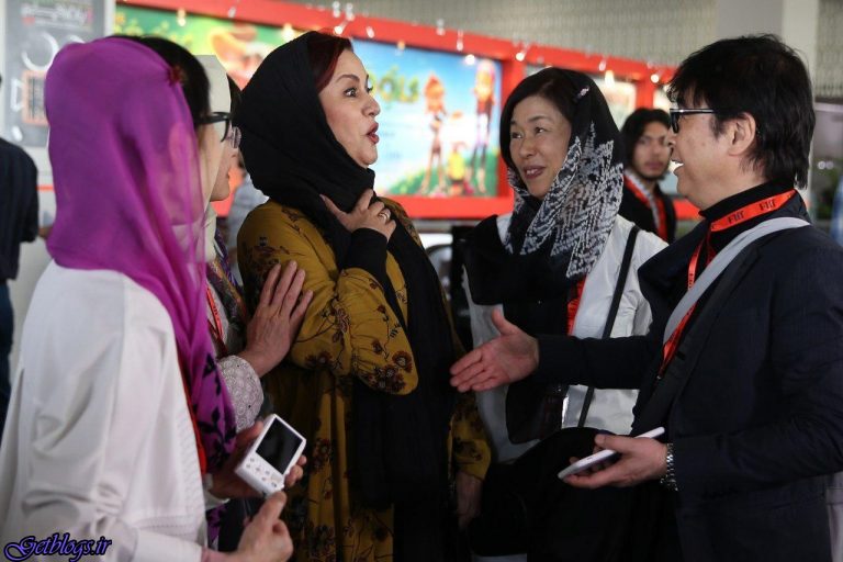 عکس) + دست ندادن مریلا زارعی با مرد چینی سوژه شد (