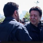 مراسم تشییع پیکر بهرام زند دوبلور پیشکسوت