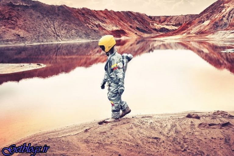 عکس ، پیادهروی دختر روسی در معدن متروکه در تصویر روز نشنال جئوگرافیک