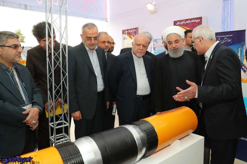 بازدید روحانی از نمایشگاه بینالمللی نفت، گاز، پالایش و پتروشیمی