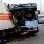 تصادف 2 اتوبوس در مشهد با 13 مجروح