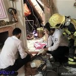 سقوط مرگبار مرد جوان از بالای برج مخابراتی در خیابان پیروزی
